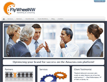 Tablet Screenshot of flywheelmarketingnw.com